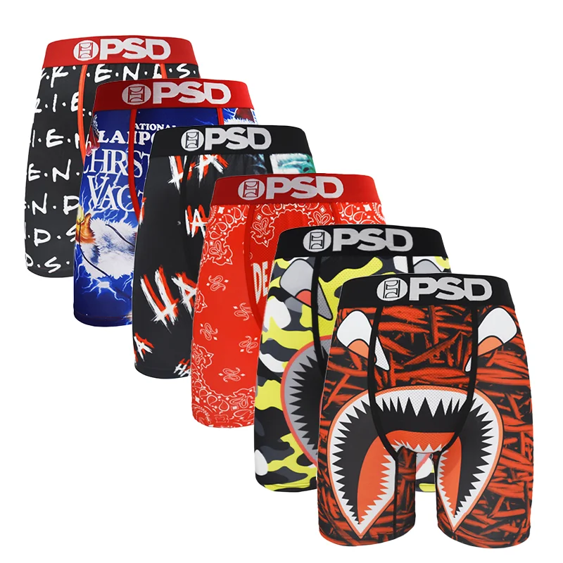 メンズボクサーブリーフ ポリエステル 伸縮性 通気性 抗菌下着 S-XXL 1個 U凸デザイン ミッドウエスト 快適 男性用
