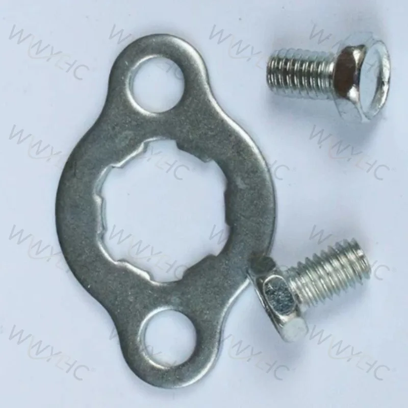 Suitable for Motorcycle Small Tooth Disc Front Gear Sprocket Small Fly Screw Locking Plate Fixing Card 70 100 110 125 150 3
