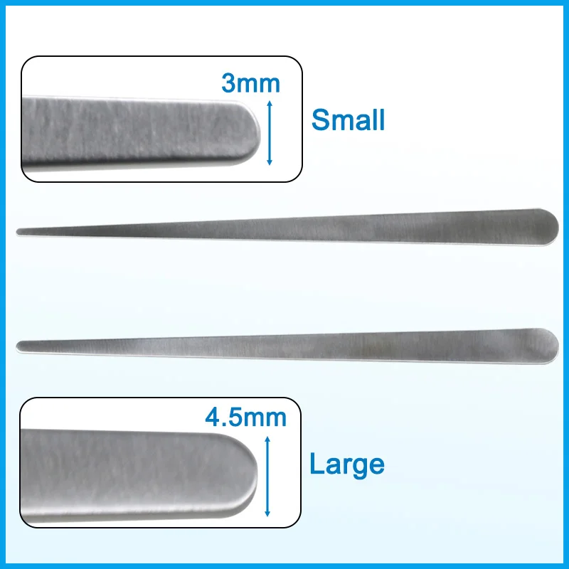 

Пластина для прижимания мозга Brain Press, толщина 1 мм, нейрохирургическая, из нержавеющей стали, хирургический инструмент