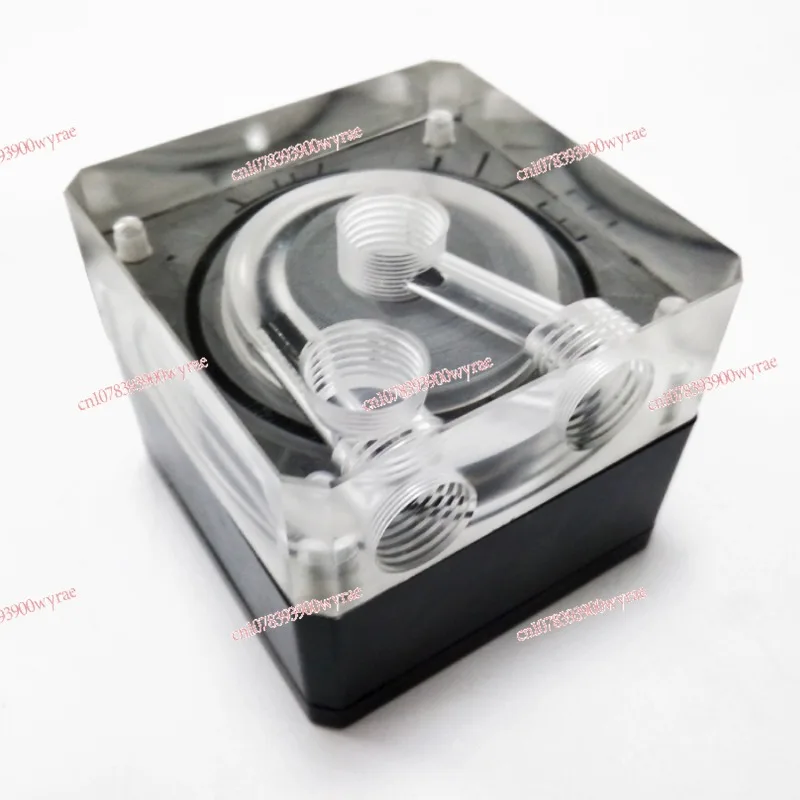 

Ultra-quiet computer water-cooled pump Hishinetech DDC Q2 acrylic water pump PWM speed regulation