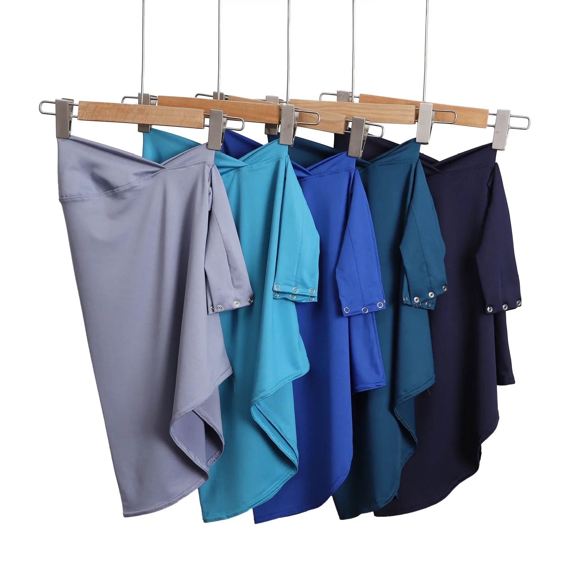 

Мгновенный трикотаж, хиджаб, подшапка, хиджаб для женщин, мусульманский тюрбан, хиджаб, кепка, полное покрытие, застежка-застежка, повязки на голову, шарф, застежка-застежка