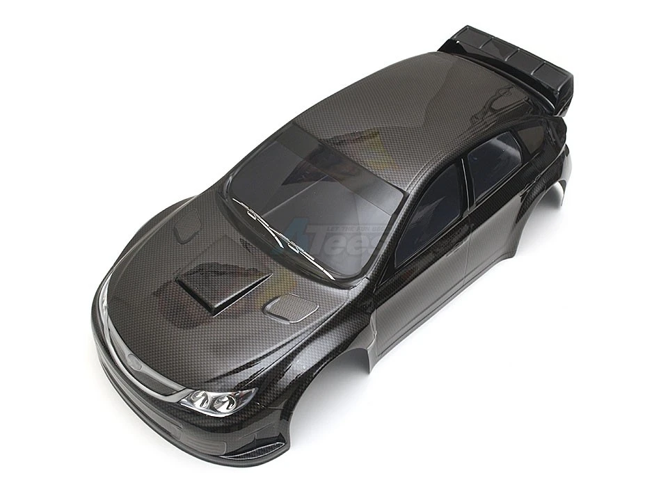 

1/10 Rally RC Impreza WRX10 WRC Корпус для ПК с абажуром шириной 190 мм Готовый корпус ПК RC hsp Tamiya XV-01 LC PTG