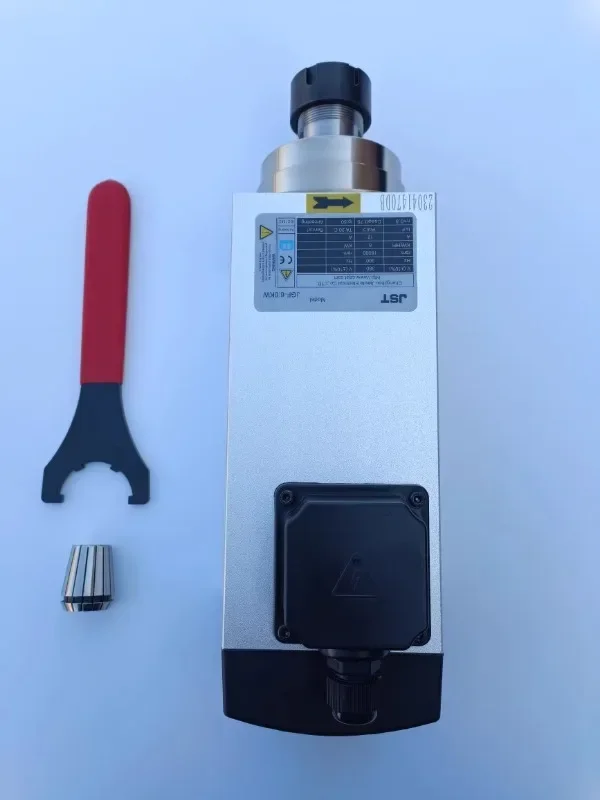 JST المغزل JGF-6.0kw آلة الحفر آلة قطع المحرك مربع محرك المغزل المبرد بالهواء #4