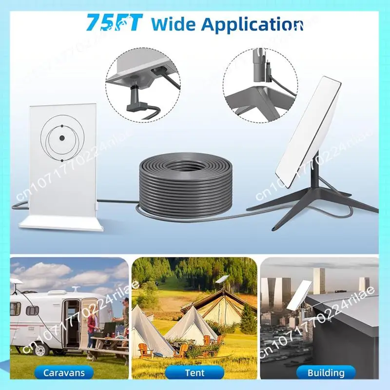 A17Z For Starlink V2/Gen2 Router Cable Extension Web Replacement Plug And Dish For Starlink Satellite Cable Repair