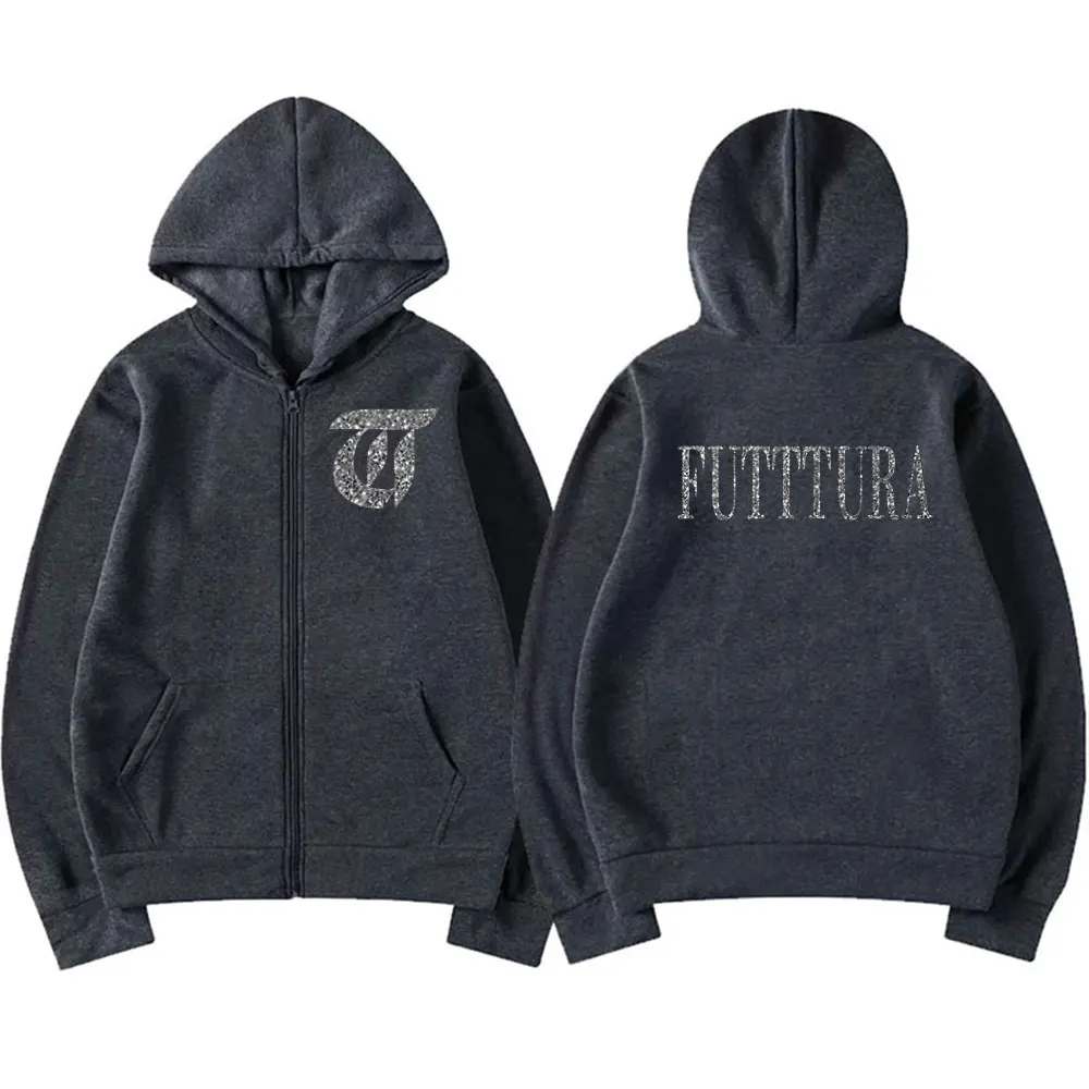 ألبوم المغني تيني ستوسل فوديرا شعار سستة هوديس الرجال النساء خمر الكلاسيكية الجمالية زمم بلوزات المتضخم هوديي #2