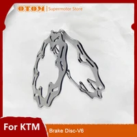 OTOM-rotores de disco de freno para motocicleta, accesorio delantero y trasero de 260mm y 220mm, 6 agujeros, para KTM HUSQVARNA SX XC EXC XCW TC FC TX FX TE FE 250 350 450