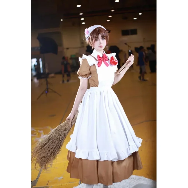 A;3\v,7'd/Anime Cos Axis Powers Hetalia Italy Cosplay Costume Tailor Made Maid Lolita Dress Party Uniform3'c;5,h/8\ view 5