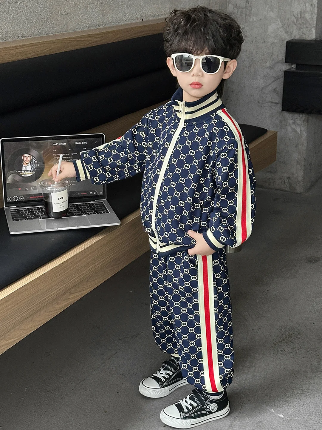 casual-spring-set-for-boys-2pc-cotton-polyester-mix-fashionable-springwear-baby-boy-outfit-two-piece-set-spring-season-wear