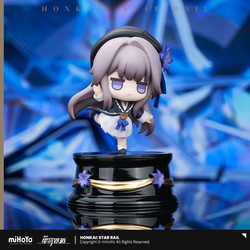 Pre-sale: 2023 New Anime Game Honkai: Star Rail MIHOYO Official Derivatives COSPLAY HERTA Rotating Figure Holiday Birthday Gift