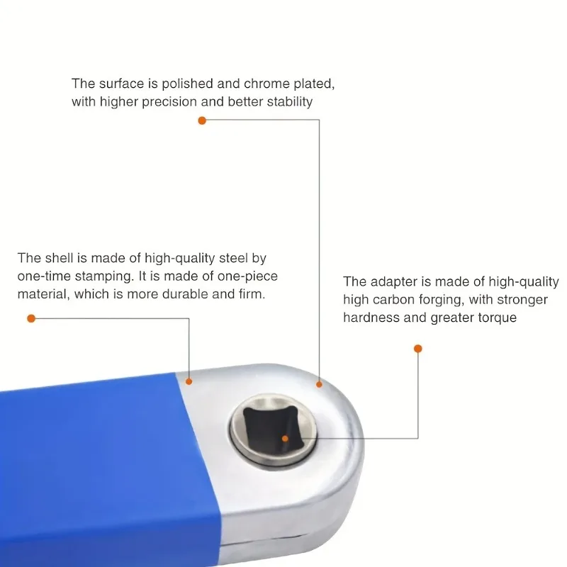 Versatile Extension Ratchet Wrench With 1/2", 1/4" And 3/8" Multi-Purpose Zero Offset Extension Wrench For Tight Space Work Tool