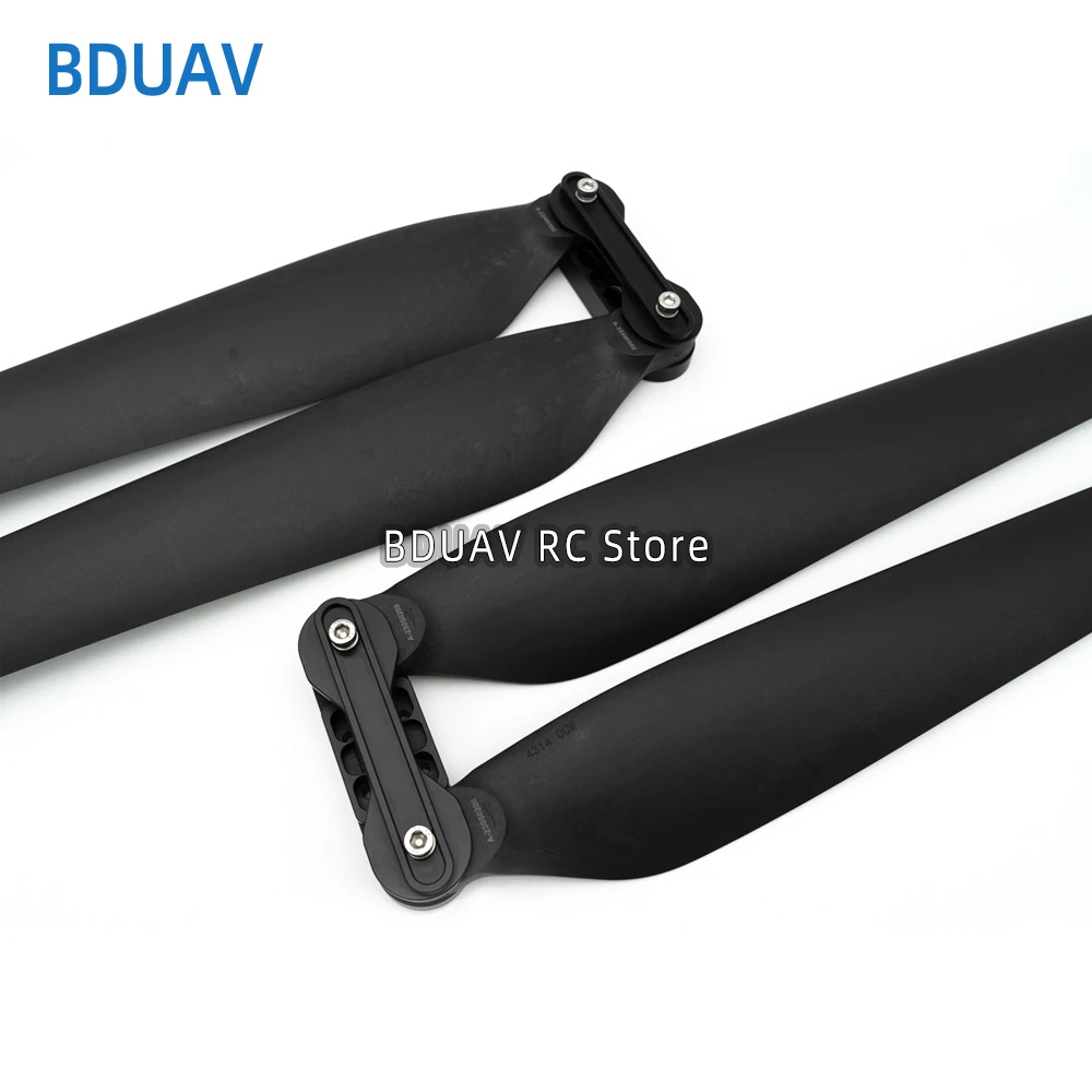 Original Hobbywing FOC Folding Carbon Fibre 4314 Propeller CW CCW For X11 PLUS Power System 30KG 35L Agricultural Drone