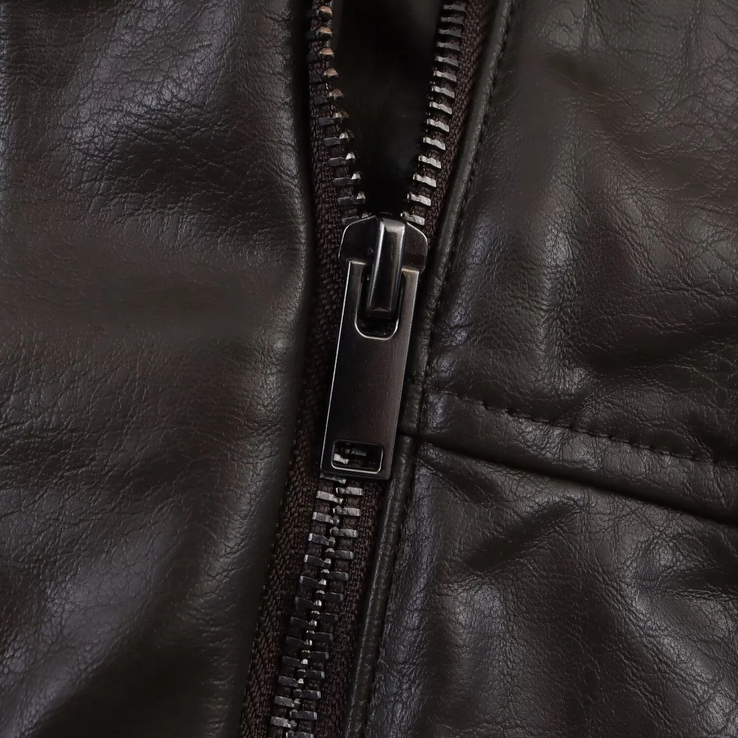 ZERAINS otoño nuevo producto mujer estilo Casual moda con cinturón textura de cuero chaqueta abrigo chaqueta de cuero