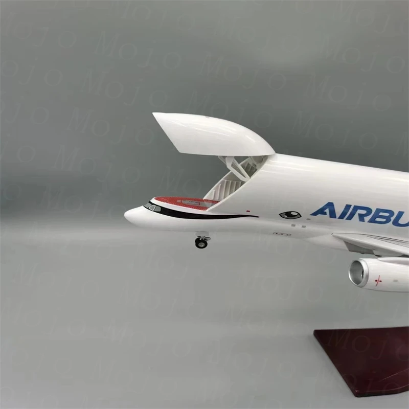 1:150 Scale 42cm Airbus Beluga A300-600 Resin Aircraft Model Super Beluga Transport Model Aviation Collectibles Home Decorations