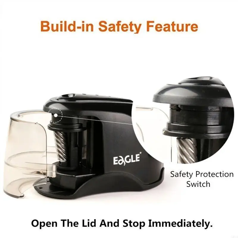 G8TA Студенты -карандаш точилка для электрической точилки для мальчиков девочки для детей взрослые дома дома