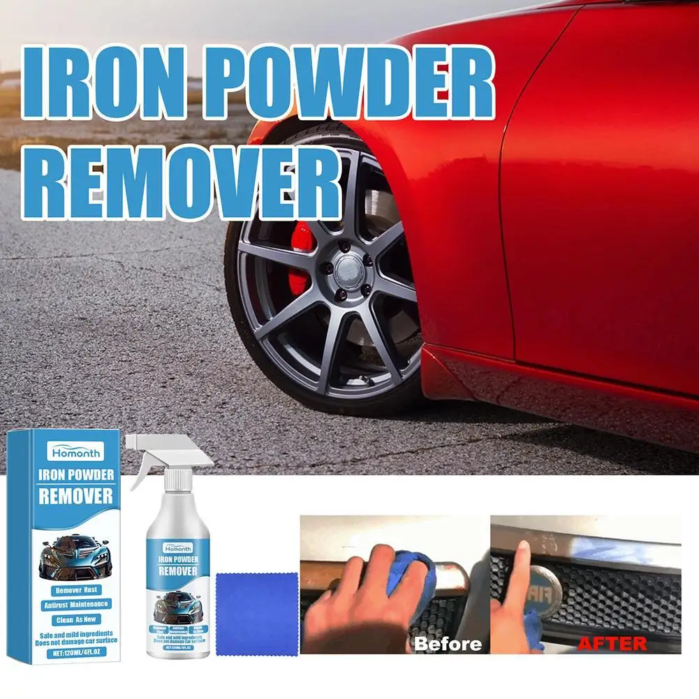 

Rust Removal Agent Spray Rust Cleaner Spray Fast Efficient Rust Stain Remover Iron Powder Rust Removal