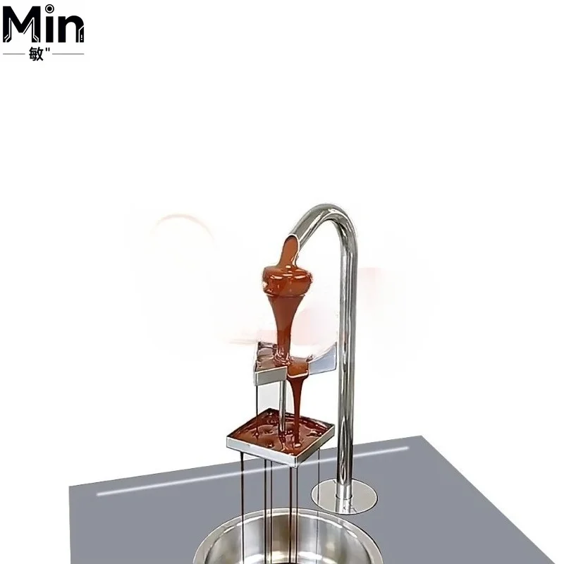 Small 1.6KW Fast Heating Hot Tempering Chocolate Melting Making Machine Automatic Chocolate Tempering Equipment