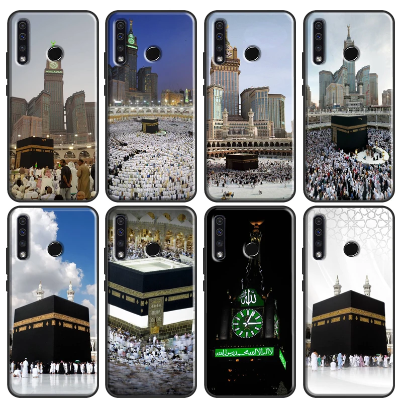 Holy Mosque Makkah Case For Huawei P30 P20 P40 P60 Pro Nova 9 5T P Smart Honor Magic 5 Lite X8 X9a 50 70 Cover