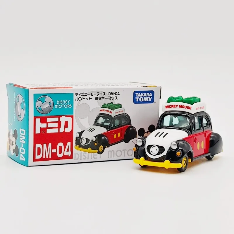 TAKARA TOMY Tomica DISNEY MOTORS DM-04 Mickey Station Wagon Legering Speelgoed Motorvoertuig Diecast Metaal Model Geschenken