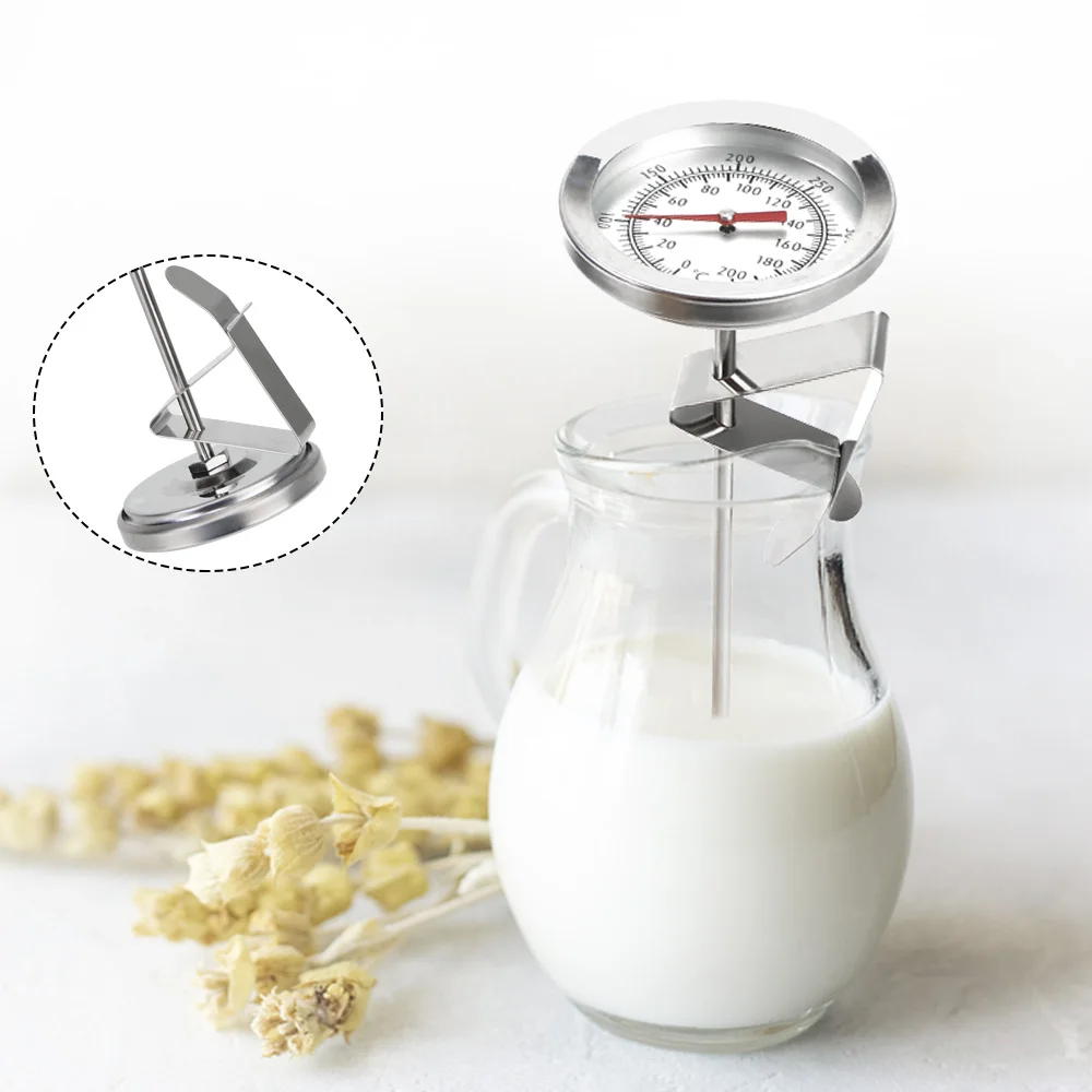 Probe Thermometer 0~200℃ Kitchen Tools Cooking Temperature Meter Stainless Steel Milk Coffee Food Meat Gauge