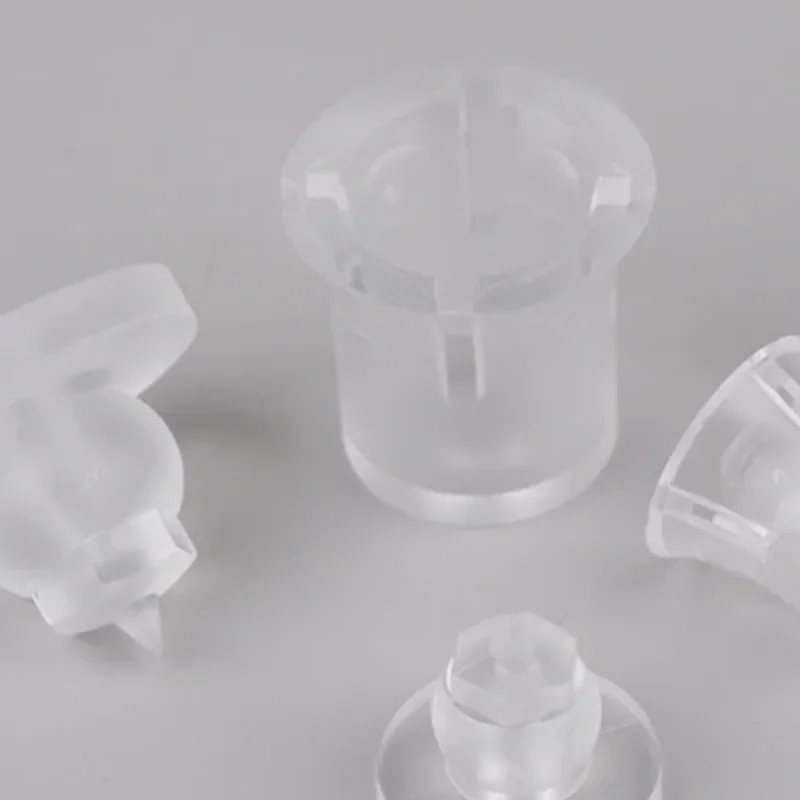 10pcs/lot PC Translucent Advertising Nail Glass Nail Bracket Invisible Plastic Screw Frosted Screw