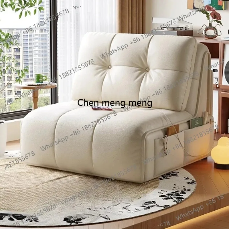 

E136 Bed Lazy Living Room Sofa Multifunctional Armrest Home Single Living Room Sofa Luxury Designer Sofy Do Salonu Furnitures