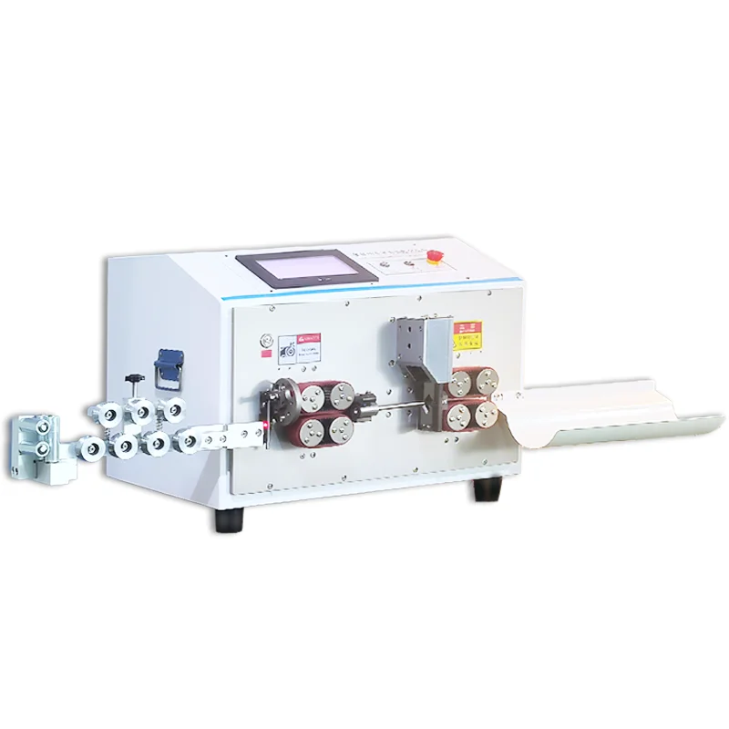 Zten 0.1-70mm2 8 عجلات ماكينة تقشير تجريد أسلاك الكمبيوتر الأوتوماتيكية SWT608 MAX1 قاطع الكابلات مع شفرات