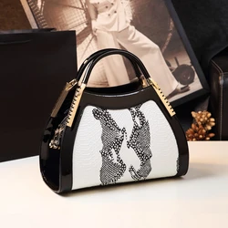 Grand handbag 2024 new fashionable women's bag, middle-aged mother's bag, single shoulder crossbody bag, handbag