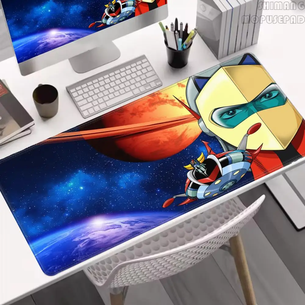 

Hot Anime Grendizer Durable Keyboard Mat Desk Mat Mousepad UFO Robot XL 900x400 Gaming HD Printing Computer Mouse pad