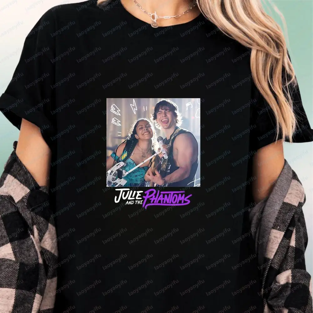 Julie and The Phantoms Band - Classic Pop Music Style Men's and Women's Universal Pattern Large-Sized Comfortable T-Shirt