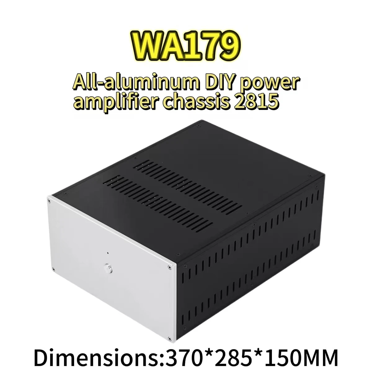 

Корпус для усилителя мощности WA179 из цельного алюминия, для самостоятельной сборки, для аудиоусилителей, предусилителей, ламповых усилителей, декодеров, 2815