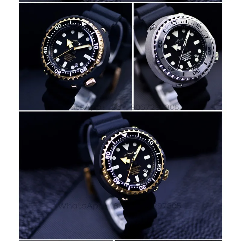 Watch Automatic Mechanical Fashion Luminous Integrated Shell Watch Men