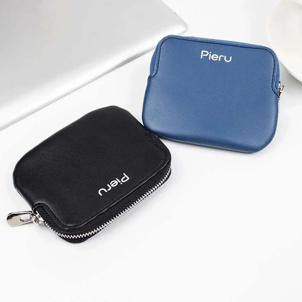 محافظ مفاتيح صغيرة إبداعية بلون سادة حافظة بطاقات هدايا للنساء محفظة نسائية للعملات المعدنية حقيبة بطاقات بسحاب حقيبة نقود صغيرة