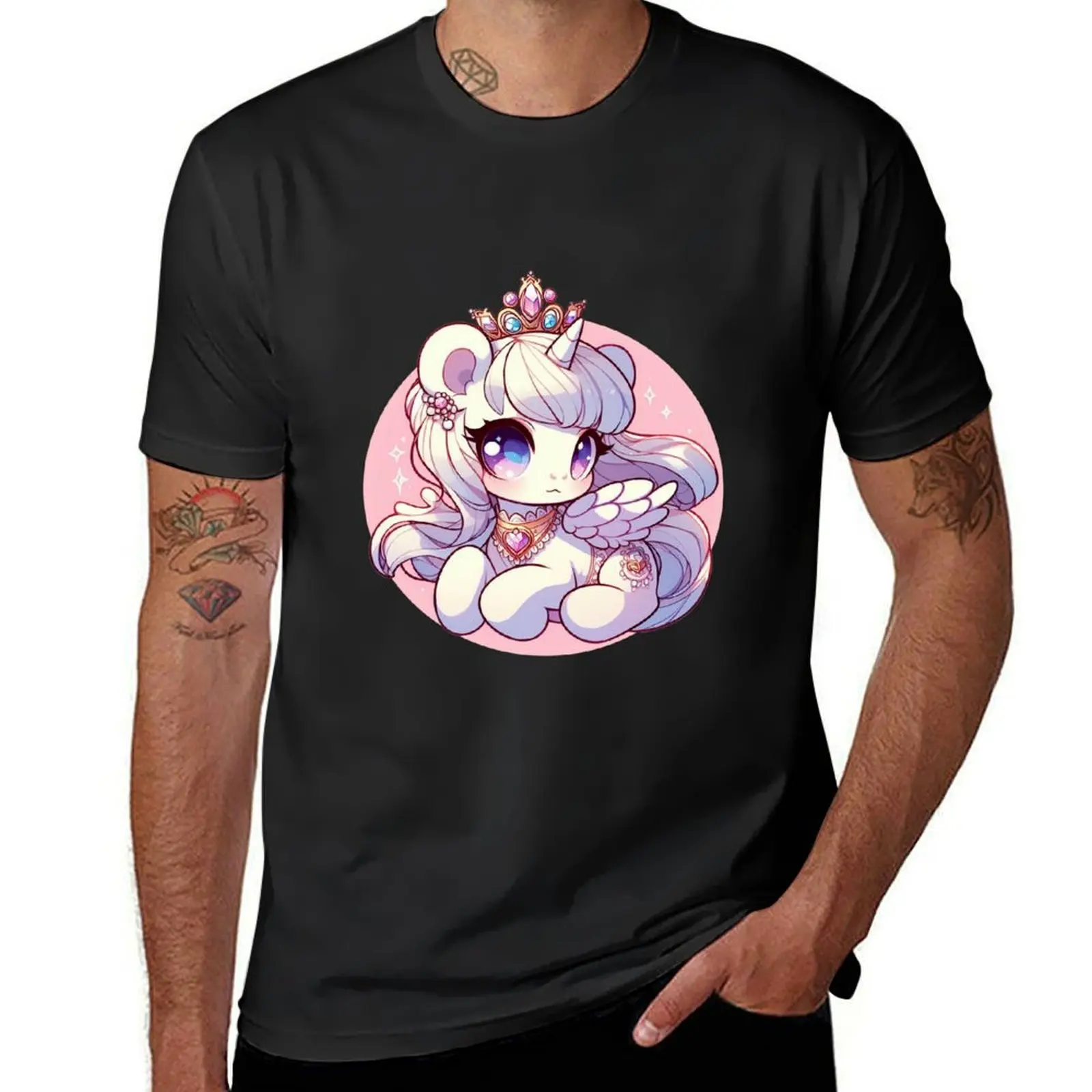 Teddy Pony, the crystal princess T-Shirt shirts graphic tees sublime hippie clothes Aesthetic clothing workout shirts for men