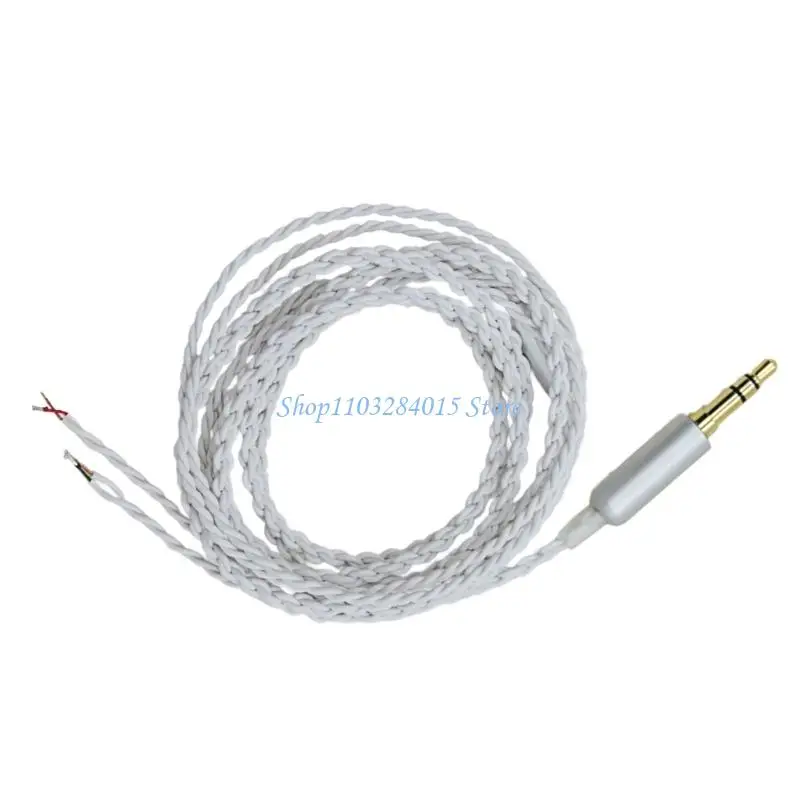 R6FF 3.5mm 1/8inch to Speaker Wire Pigtail Connector Adapter Repair Sound Cable