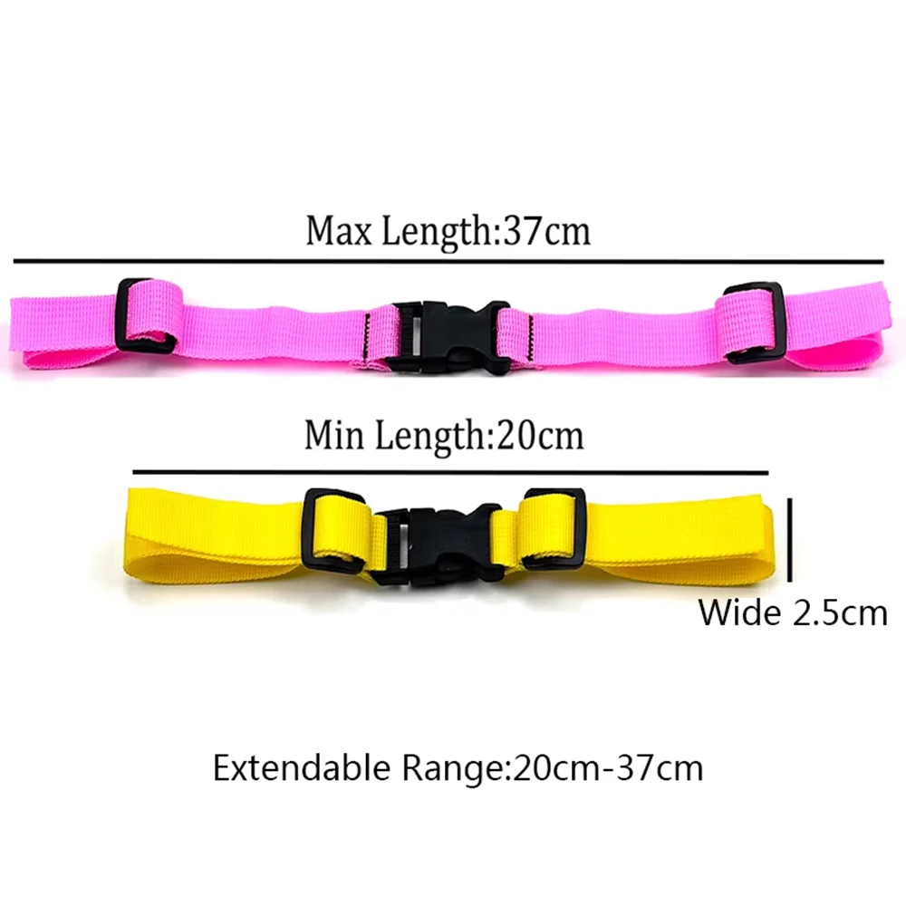 Backpack Shoulder Strap Fixed Buckle Non-slip Chest Strap School Bag Chest Buckle Strap Adjustable Shoulder Strap  Accessories