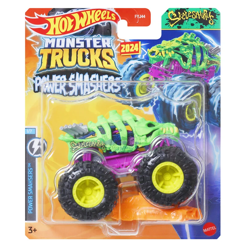 

24-FYJ44-HTM30 HOT WHEELS MONSTE TRUCKS 1:64 коллекция скелесзавра литой под давлением модель автомобиля декоративный подарок