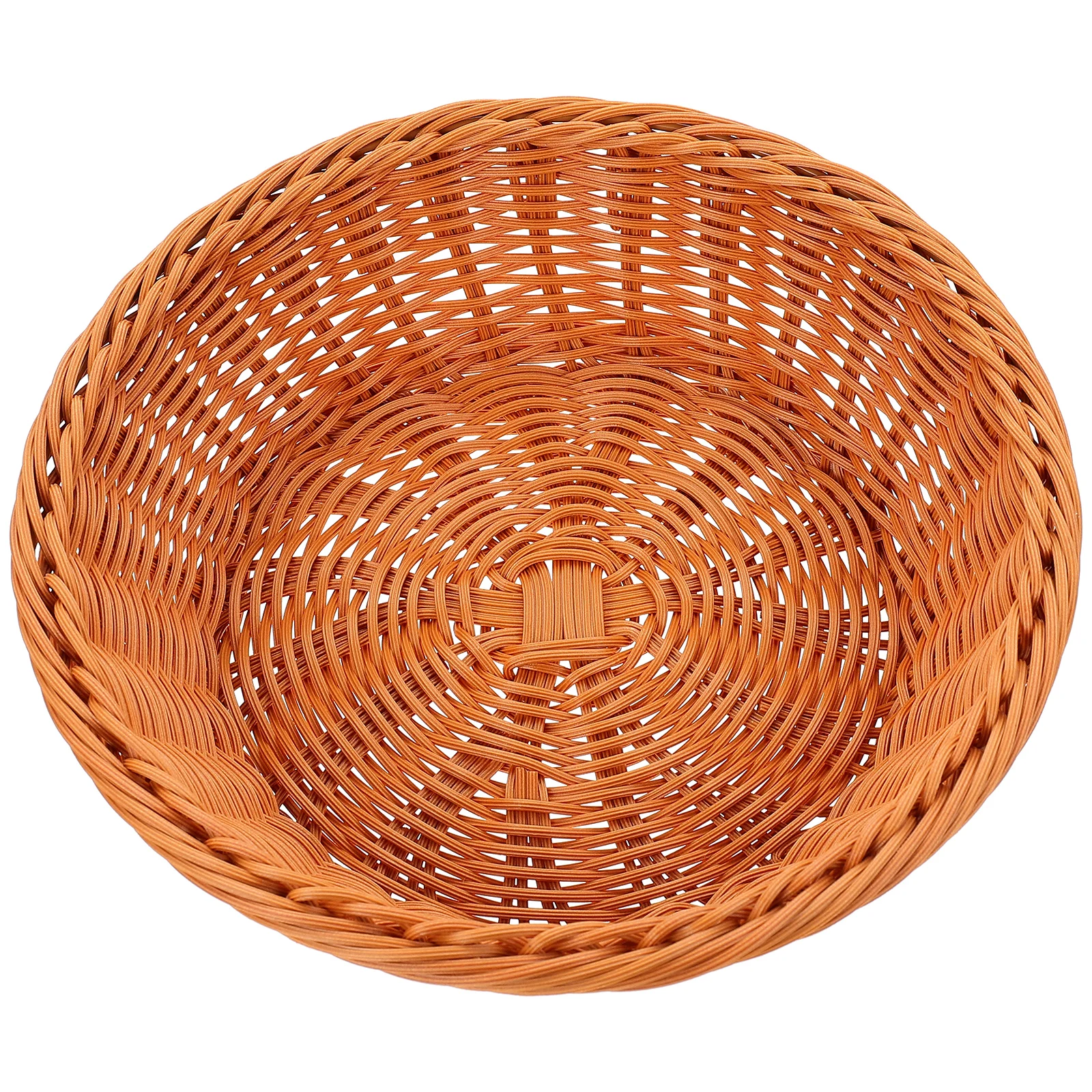 

Fruit Basket Storage Wicker Shelves Vegetable Household Small Woven Baskets Delicate Practical Plastic Storage Baskets Living