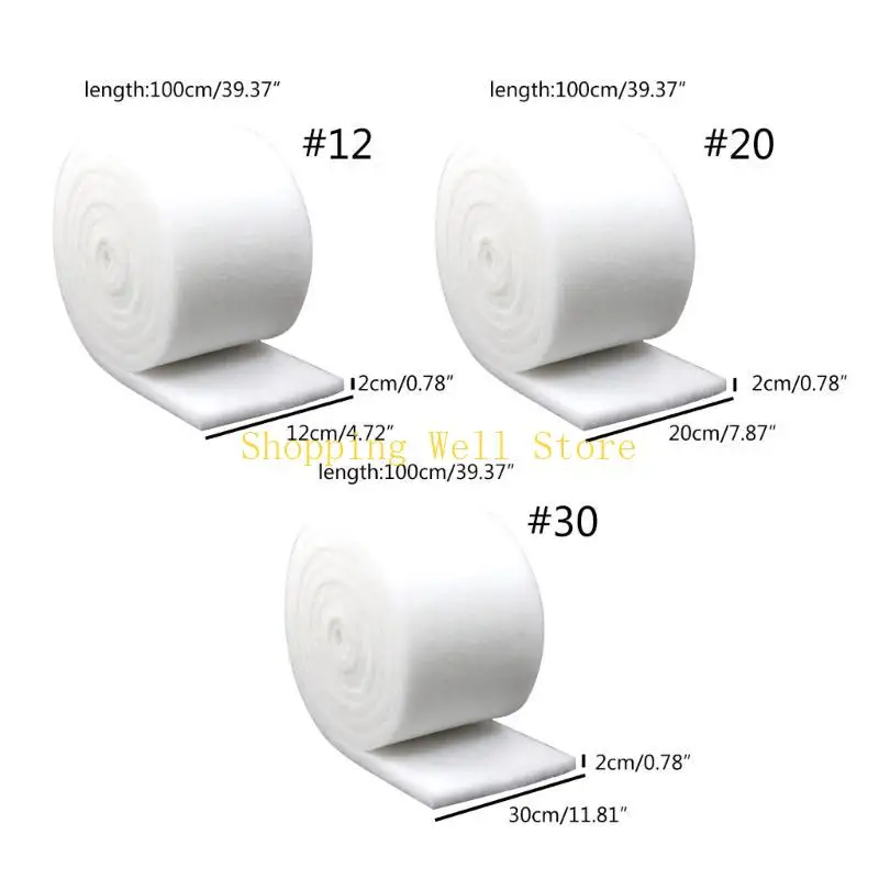 Kx4b Fish for Tank Filter Media Pad Posling Podsing Pad для аквариума срезается, чтобы поместиться для террариудов с соленой для