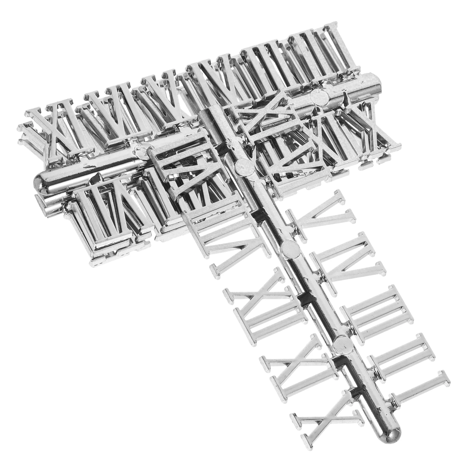 

5 Sets Digital Card Clock Diy Numerals Kits Numbers Hand Bell for Plastic Flipping