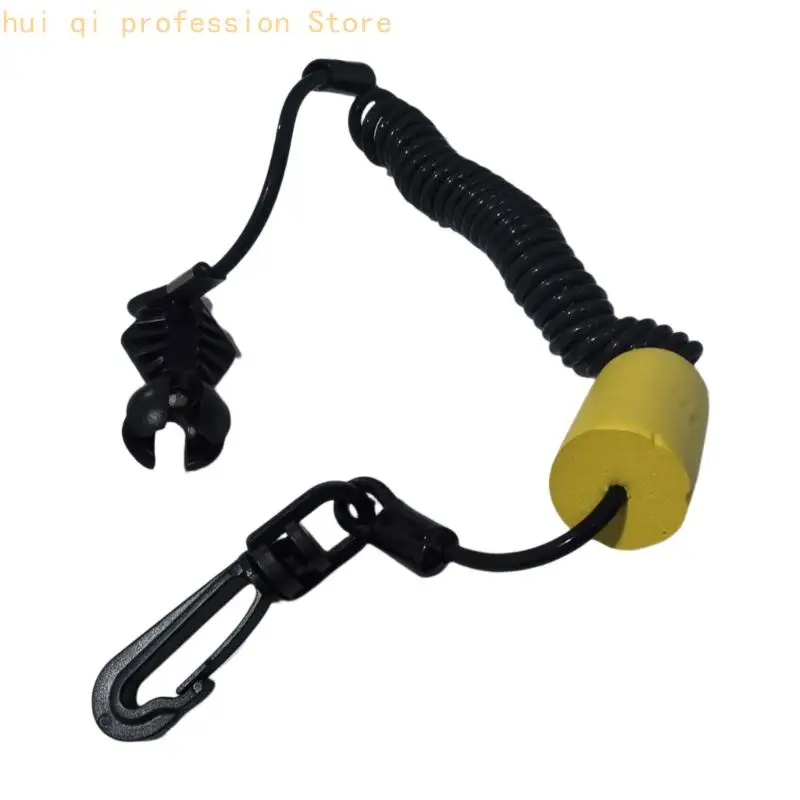 Wassersport-Schlüsselband mit Spiralkabel 278002843, ABS-Gehäuse und Befestigungsclip H8WE – Detail 9