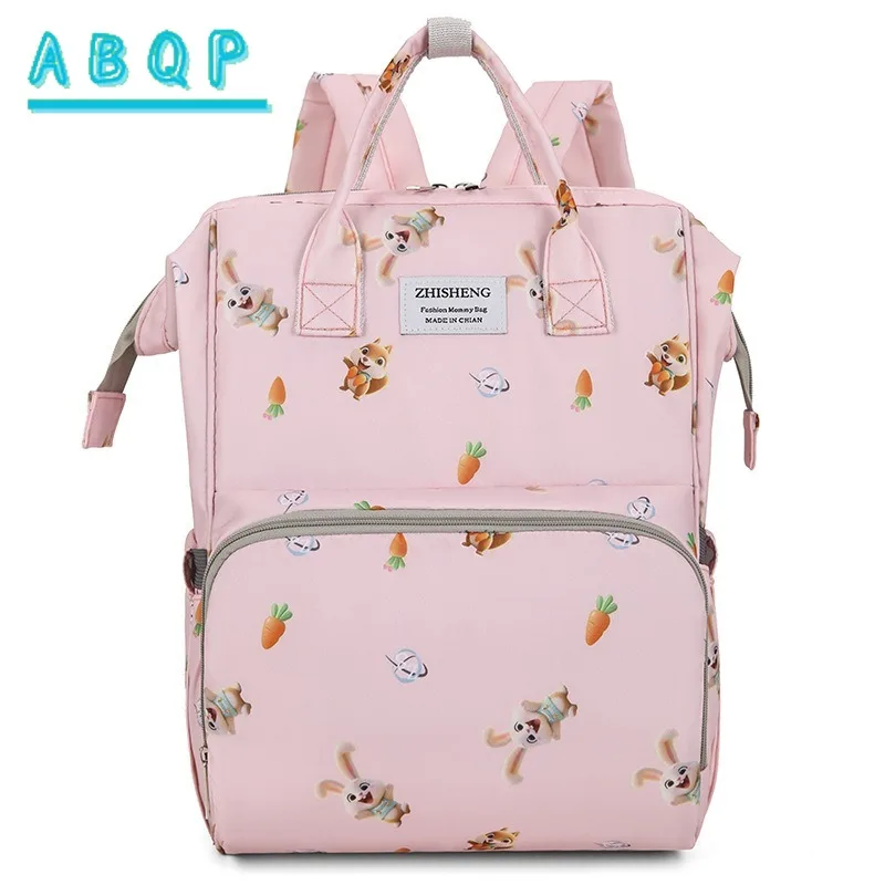 Diaper Bag Backpack Cartoon Cute Baby Diaper Bag Backpack Luxury Brand Fashion Large Capacity Portable Multifunctional Baby Bag