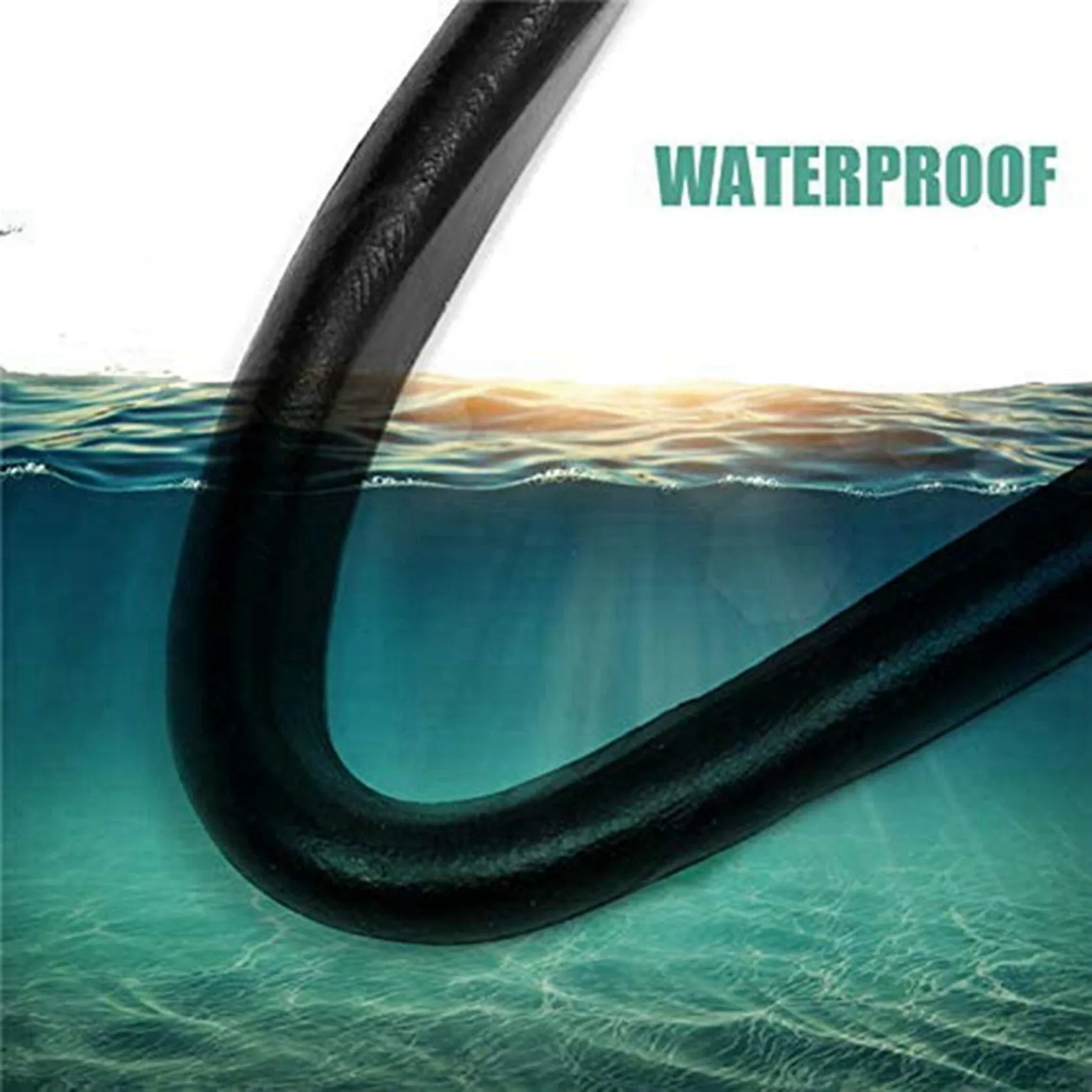 BAAJ-2Pcs 15FT Butyl Rope Butyl Rubber Sealing Tape Is Suitable For RV Headlight Window, Door Panel Windshield
