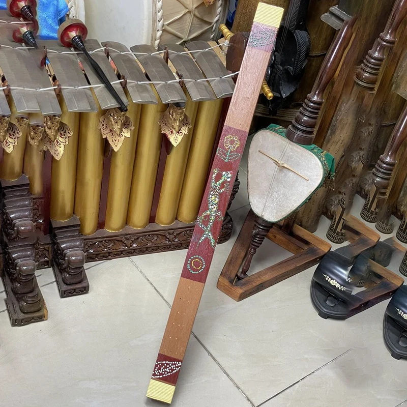 Painting Rain Stick 80CM Healing Rain Sound Maker Relaxation Yoga Spiritual Meditation Rainstick Shaker Percussion Instrument