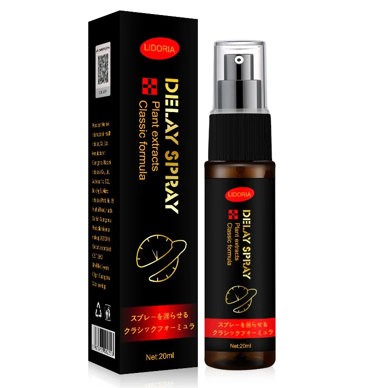 Sex Delay Spray Sex for Men 20ml Male External Use Anti Premature Ejaculation Lasting Long 60 Minutes Penis Enlargment Spray