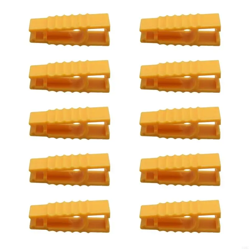 652F 10Pcs Micro Car  Puller Clip Plastic Plier Tweezers Installation Tool  Extractor Plug-in Pull-out Tweezers
