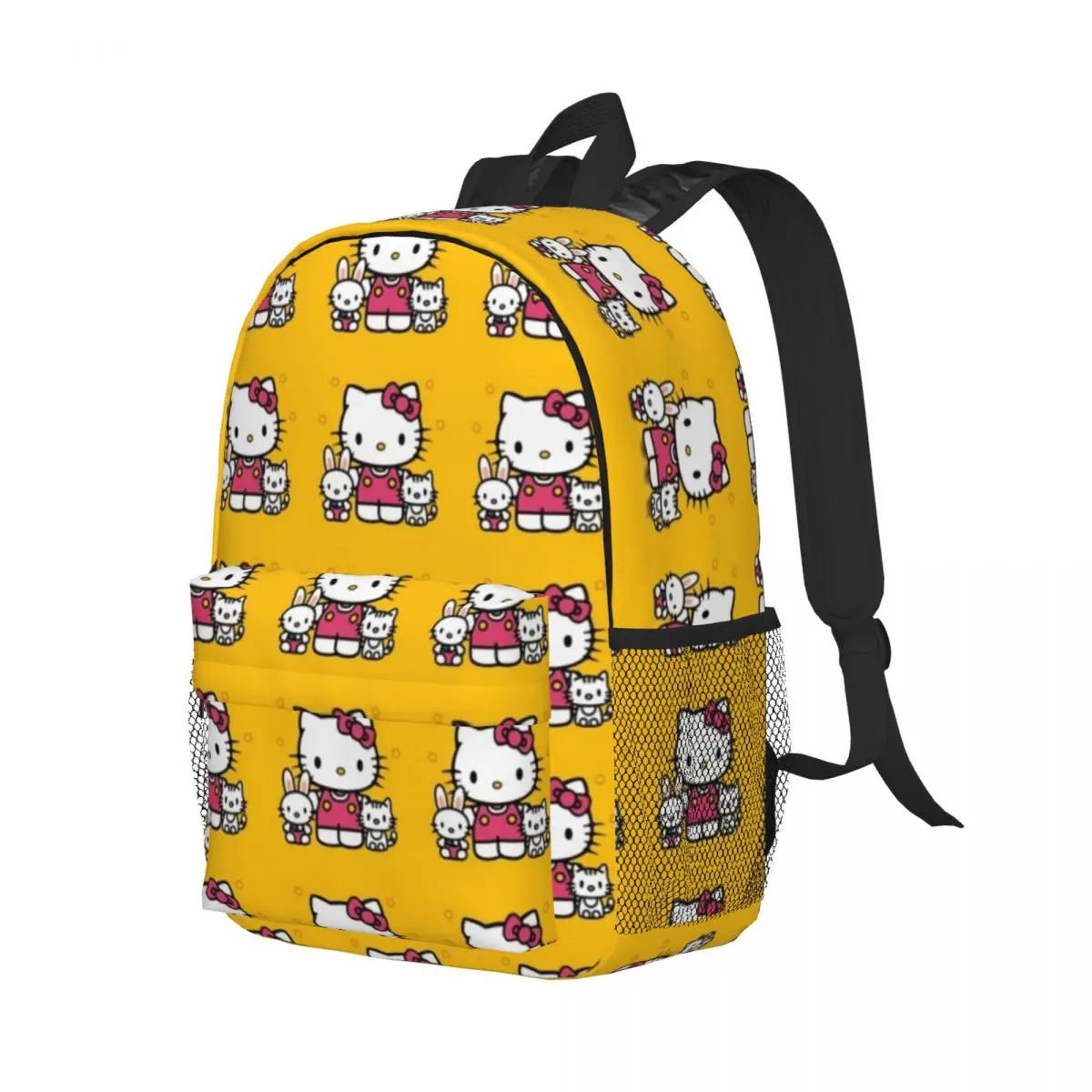 Mochila durável Hello Kitty de 15 polegadas – design leve e ergonômico para conforto e conveniência