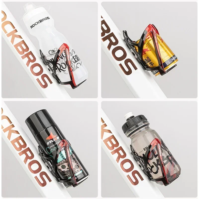 

ROCKBROS Aluminum alloy&plastic Water Bottle Bracket Cycling Water Bottle&Cage Set 600/750ml MTB Road and Bike Bike Accessories