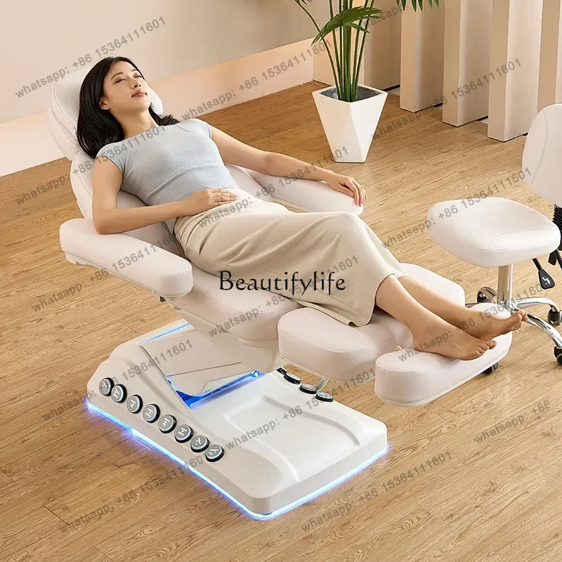 D06*beauty bed body massage embroidery bed automatic lifting