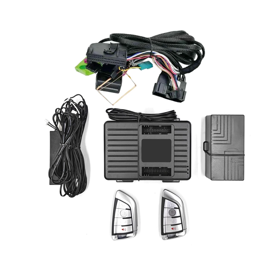 

Chidengde For BMW X1 PKE Car Accessories Push-button Start Keyless Ignition Remote Start Push Start System Keyless Entry