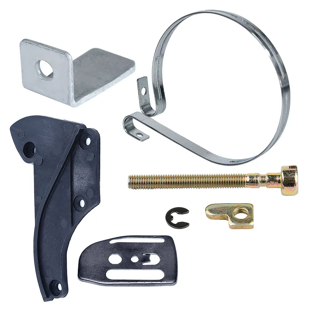 Chain Brake Band Spring Cover Catcher For Husqvarna 136 137 141 142 Adjuster Tensioner Guide Bar Plate Chainsaw Replace Part